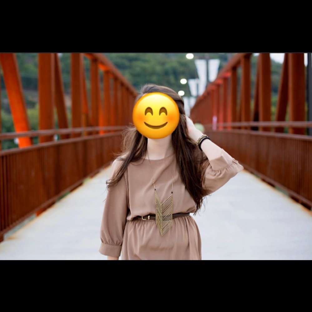 Glam Tan Cinched Waist Long Sleeve Dress